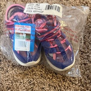 Stride Rite Girls Pink and Purple Active Sneakers